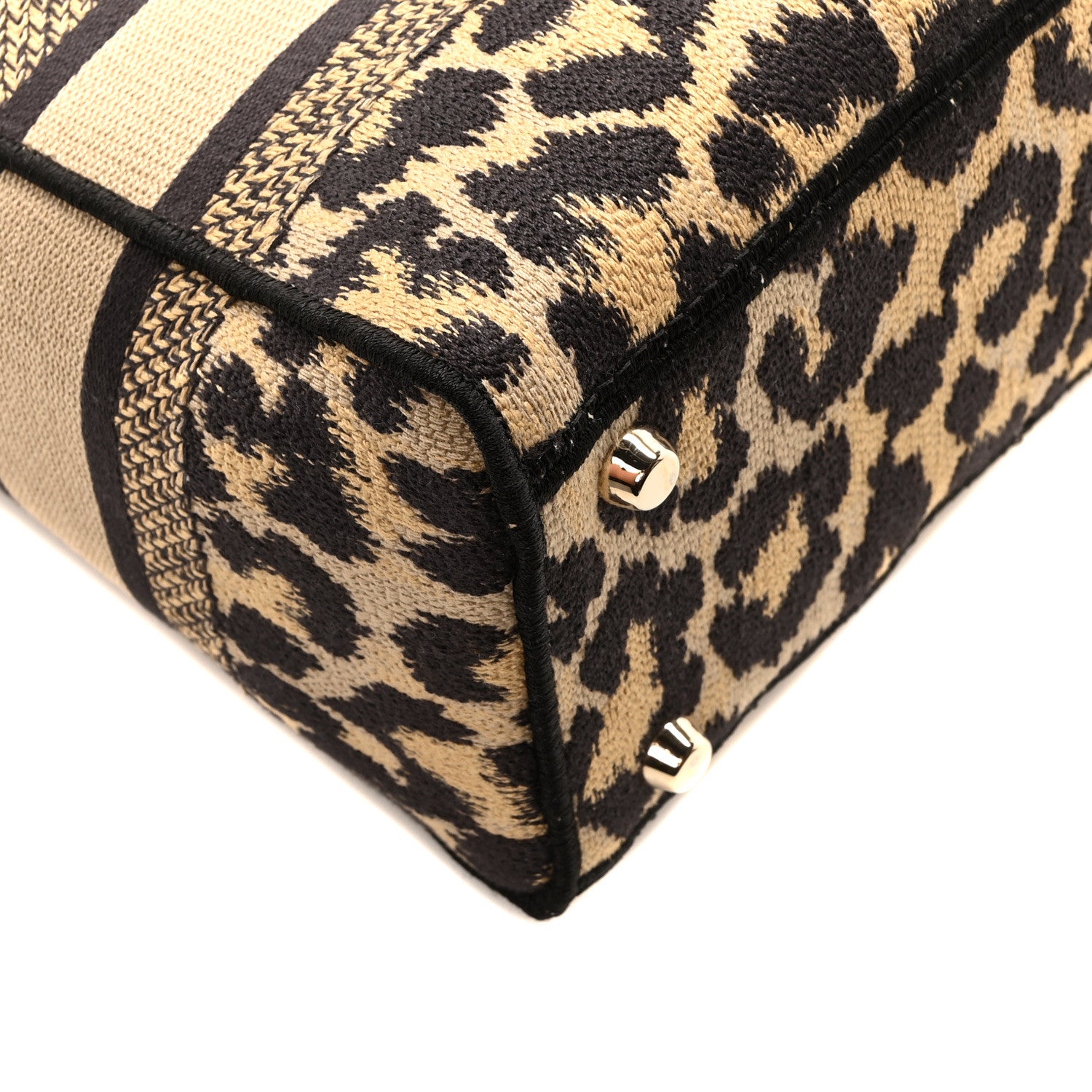 Christian Dior Canvas Medium Mizza Embroidered Lady D-Lite Beige Multicolor 8 of 10