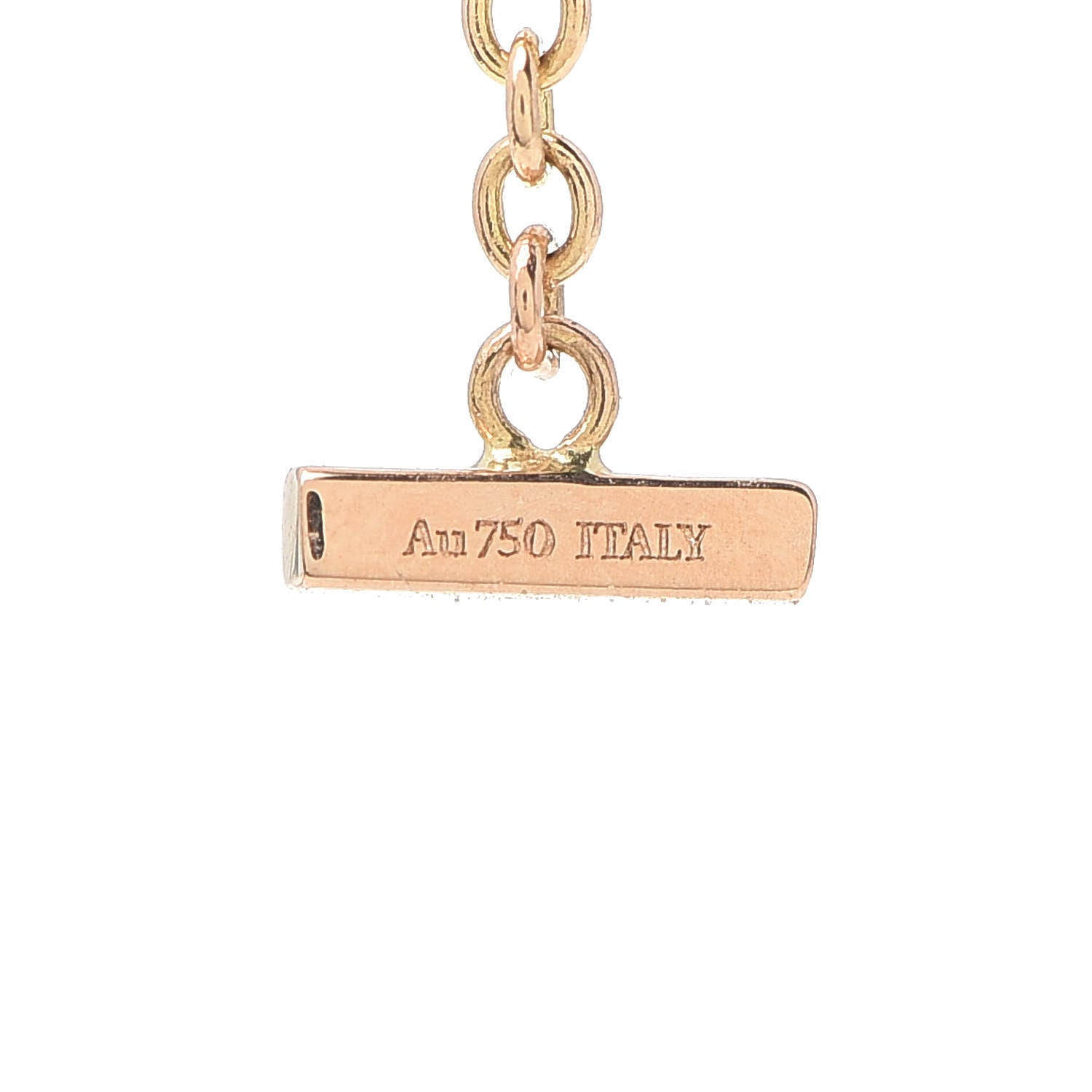 Tiffany 18K Rose Gold Mini T Smile Bracelet 4 of 6