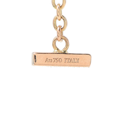 Tiffany 18K Rose Gold Mini T Smile Bracelet 4 of 6