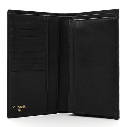 Chanel Caviar Timeless CC Yen Wallet Black 5 of 9