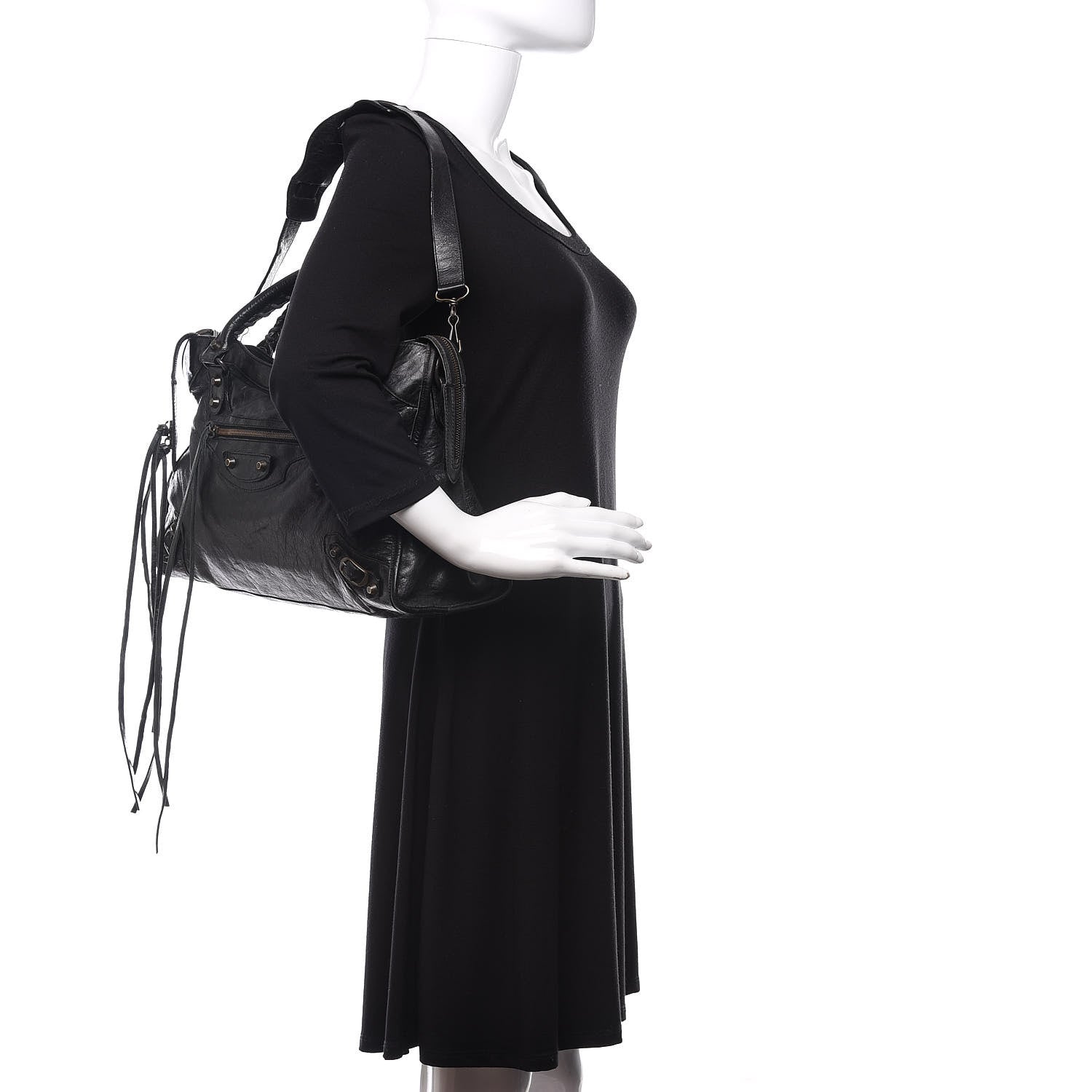 Balenciaga Agneau Classic Hardware City Black 2 of 9