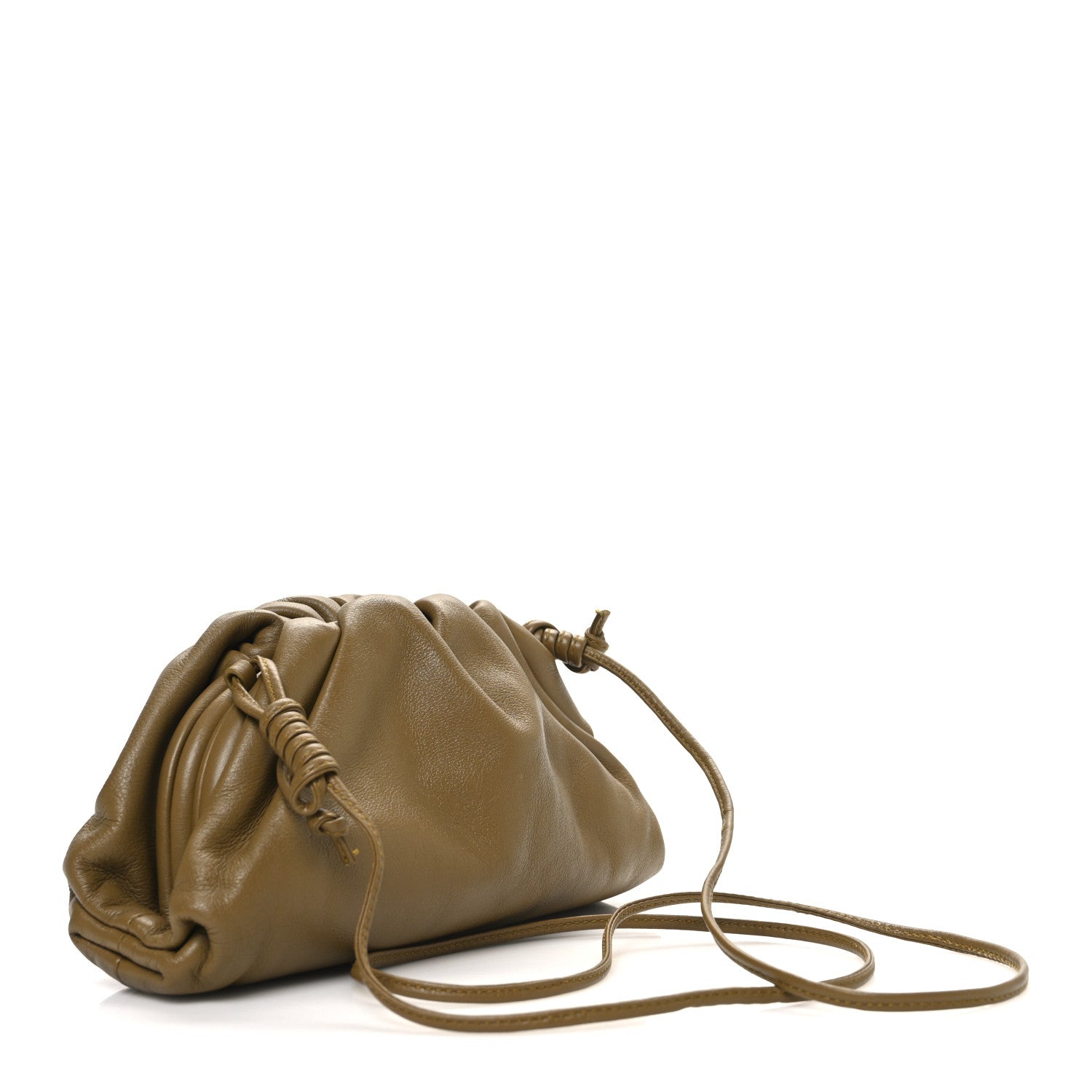 Bottega Veneta Butter Calfskin The Mini Pouch Moutarde 3 of 10
