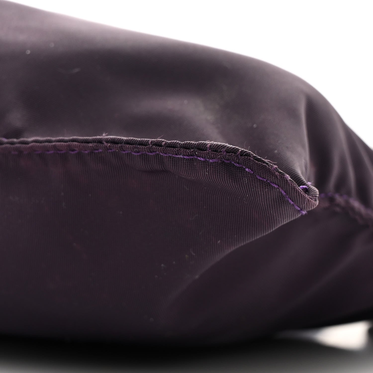 Prada Tessuto Nylon Small Flat Messenger Bag Granato 10 of 11