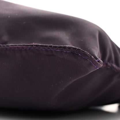 Prada Tessuto Nylon Small Flat Messenger Bag Granato 10 of 11