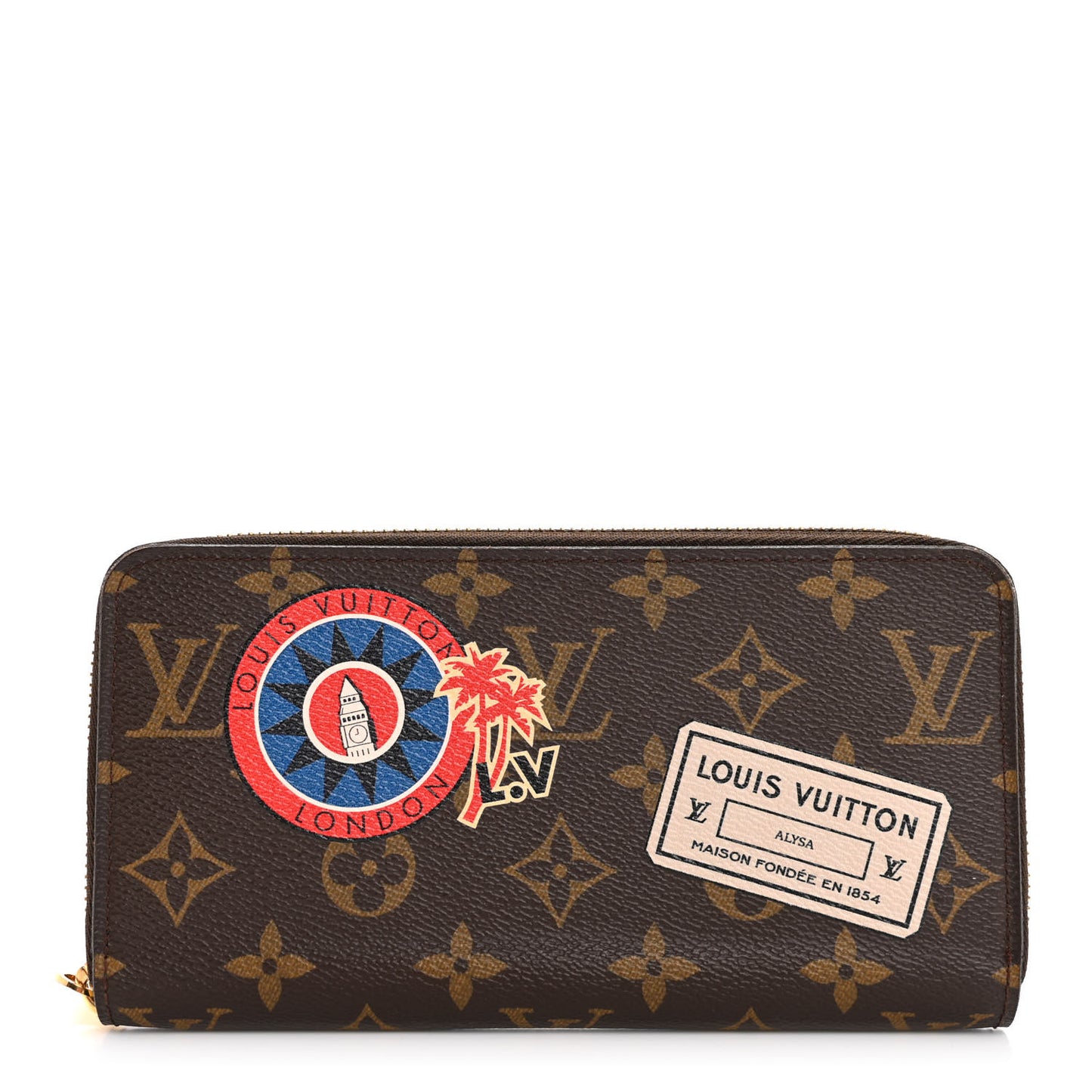Monogram My LV World Tour Zippy Wallet