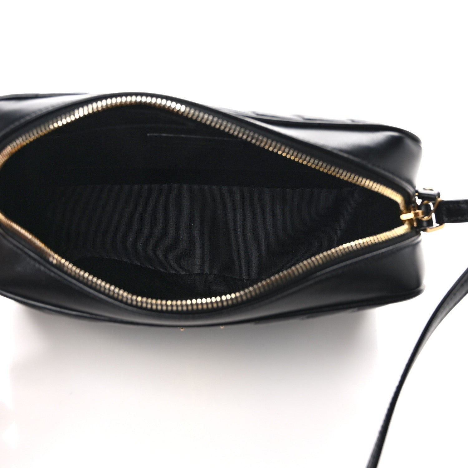 Saint Laurent SAINT LAURENT Calfskin Matelasse Monogram Lou Camera Bag Black 5 of 9