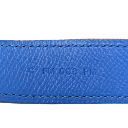Hermes Epsom 25mm Tressage Shoulder Strap Blue Zellige Blue Encre Rouge 4 of 5