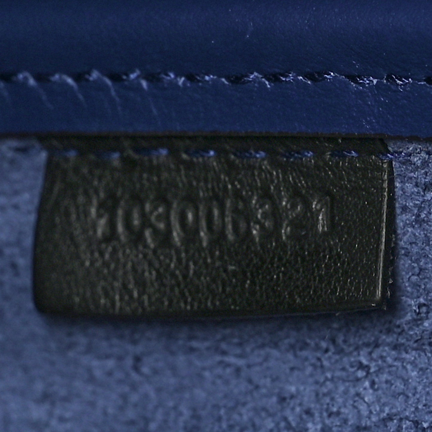 Calfskin XL Ruched Tote Dark Navy