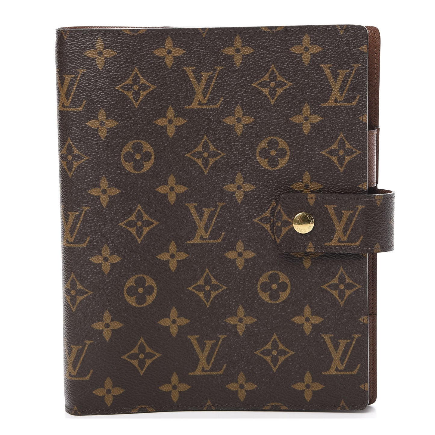 Monogram Large Ring Agenda Cover