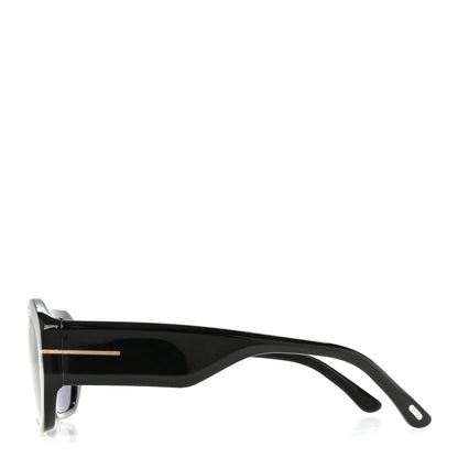 Tom Ford Acetate Veronique Sunglasses TF917 Black 3 of 8