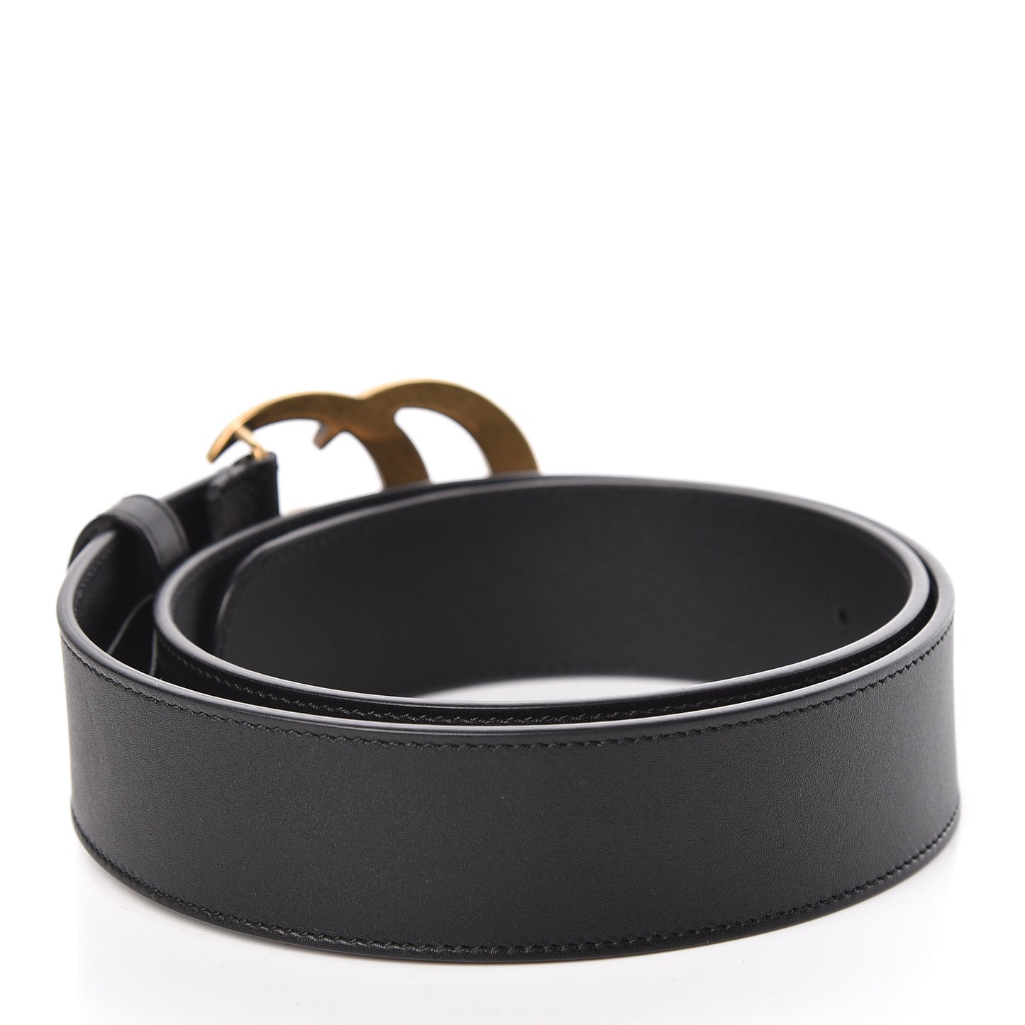 Calfskin Double G 40mm Belt 80 32 Black