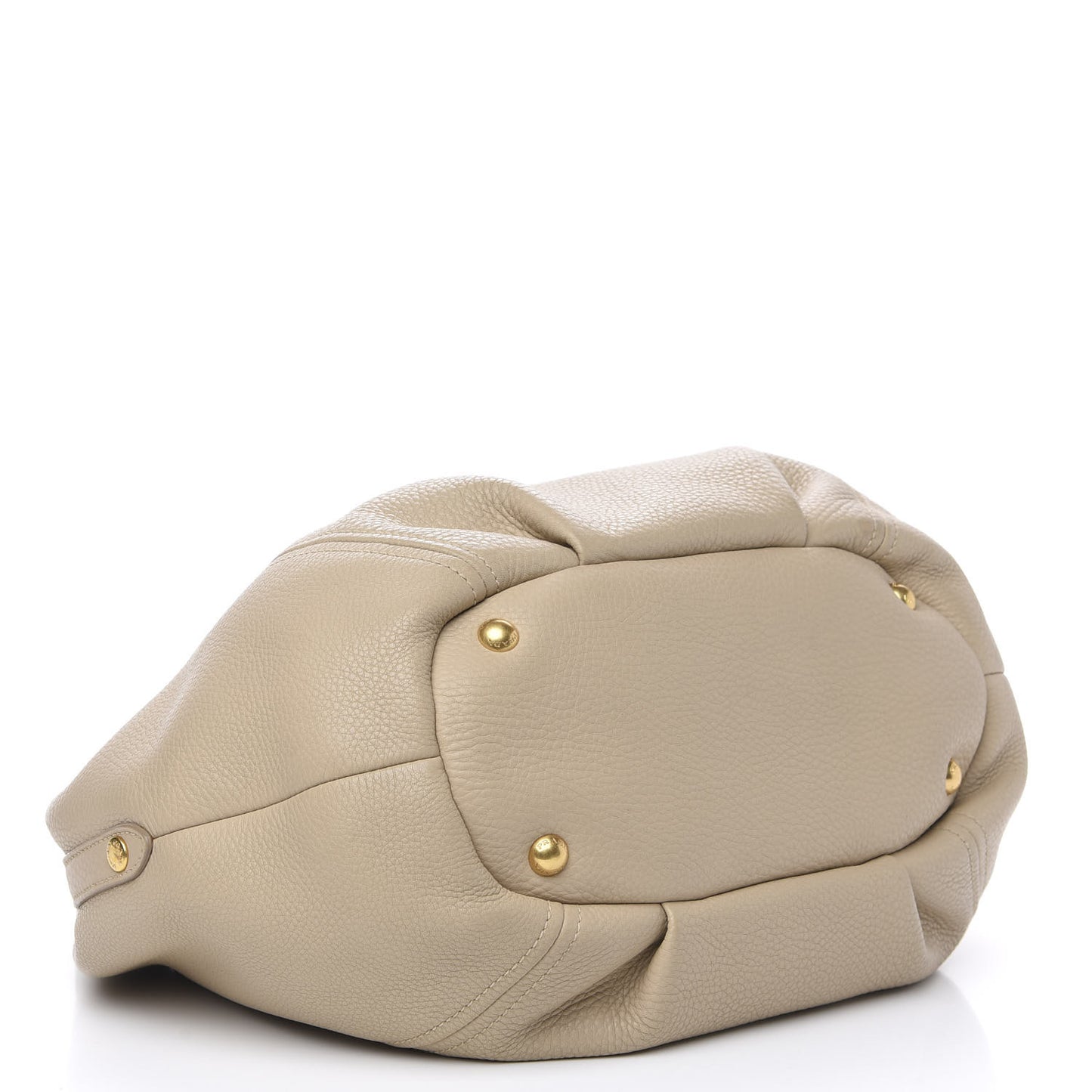 Vitello Daino Shoulder Bag Sabbia