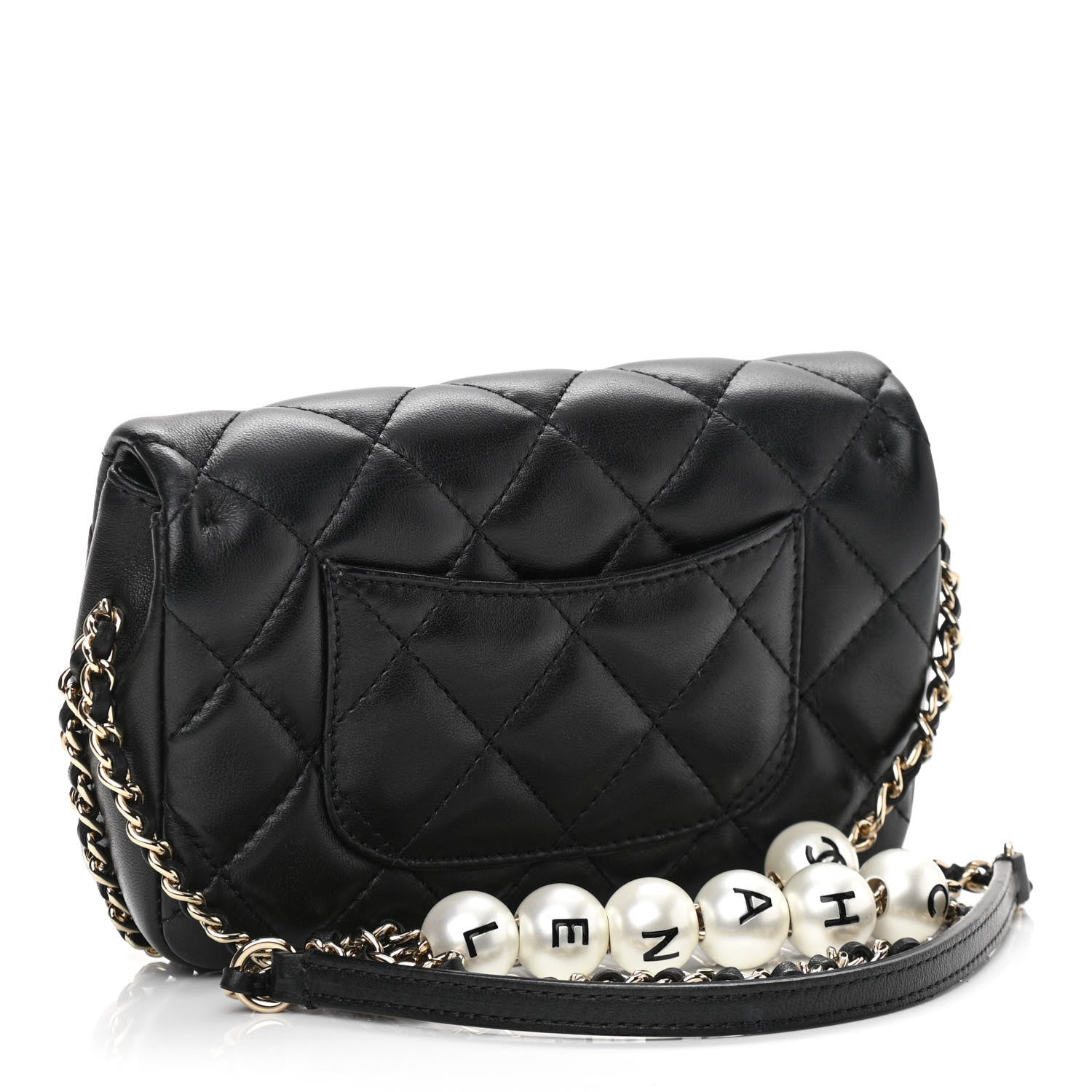Chanel Lambskin Quilted Mini My Precious Flap Black 3 of 12
