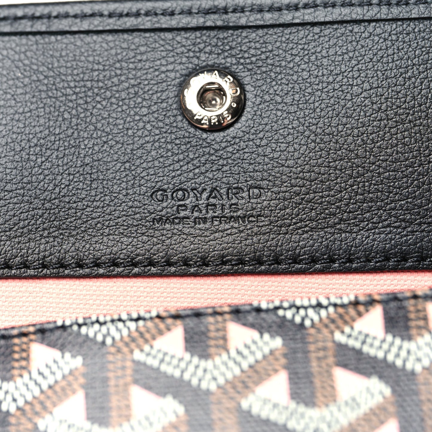 Goyardine Saint Louis Claire Voie PM Black Pink