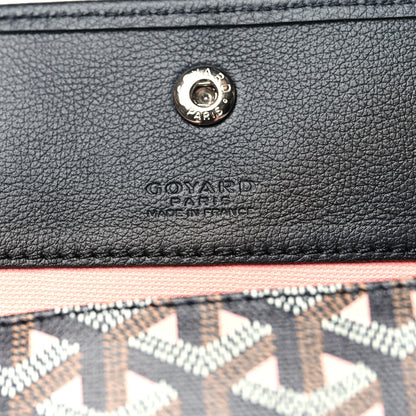 Goyard Goyardine Saint Louis Claire Voie PM Black Pink 7 of 10