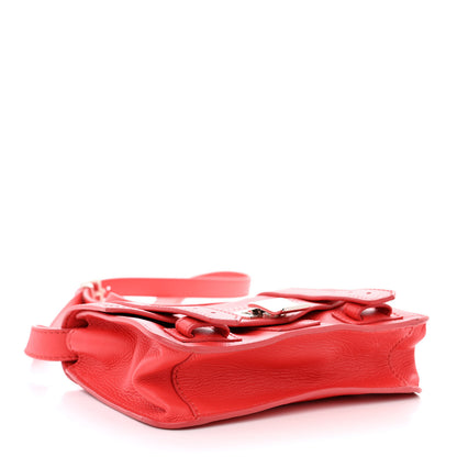 Proenza Schouler Lambskin PS1 Mini Pouch Messenger Deep Coral 4 of 10