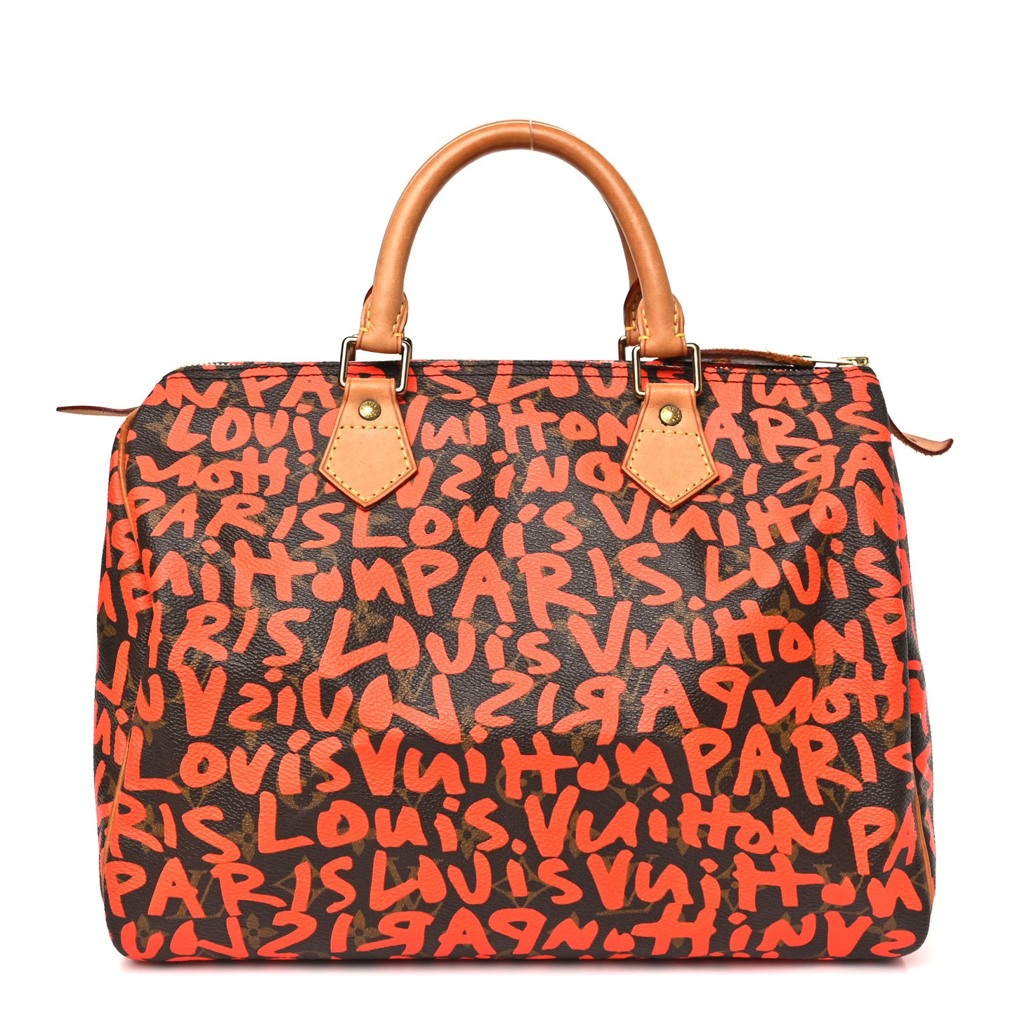 Monogram Graffiti Speedy 30 Orange