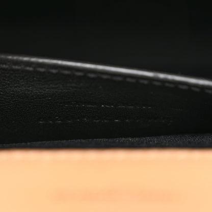 Saint Laurent Grain De Poudre Textured Mixed Matelasse Medium Triquilt Monogram Satchel Dark Cork 8 of 11