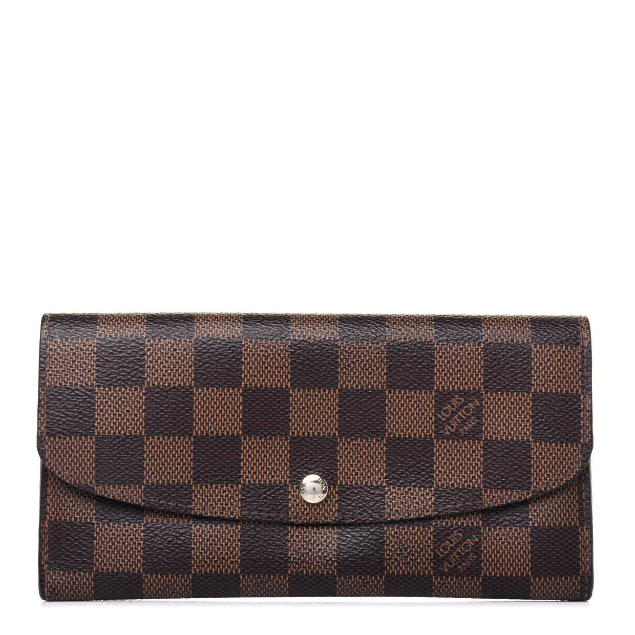 Louis Vuitton Damier Ebene Emilie Wallet 1 of 15