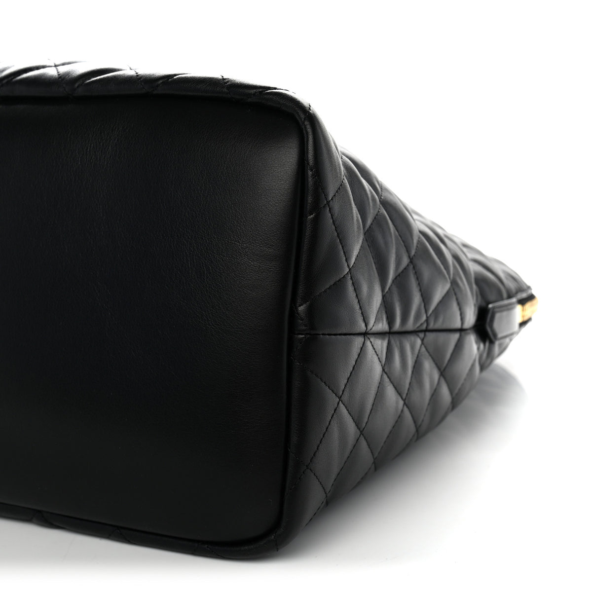 Saint Laurent Calfskin Quilted ES Giant Travel Bag Black 10 of 10