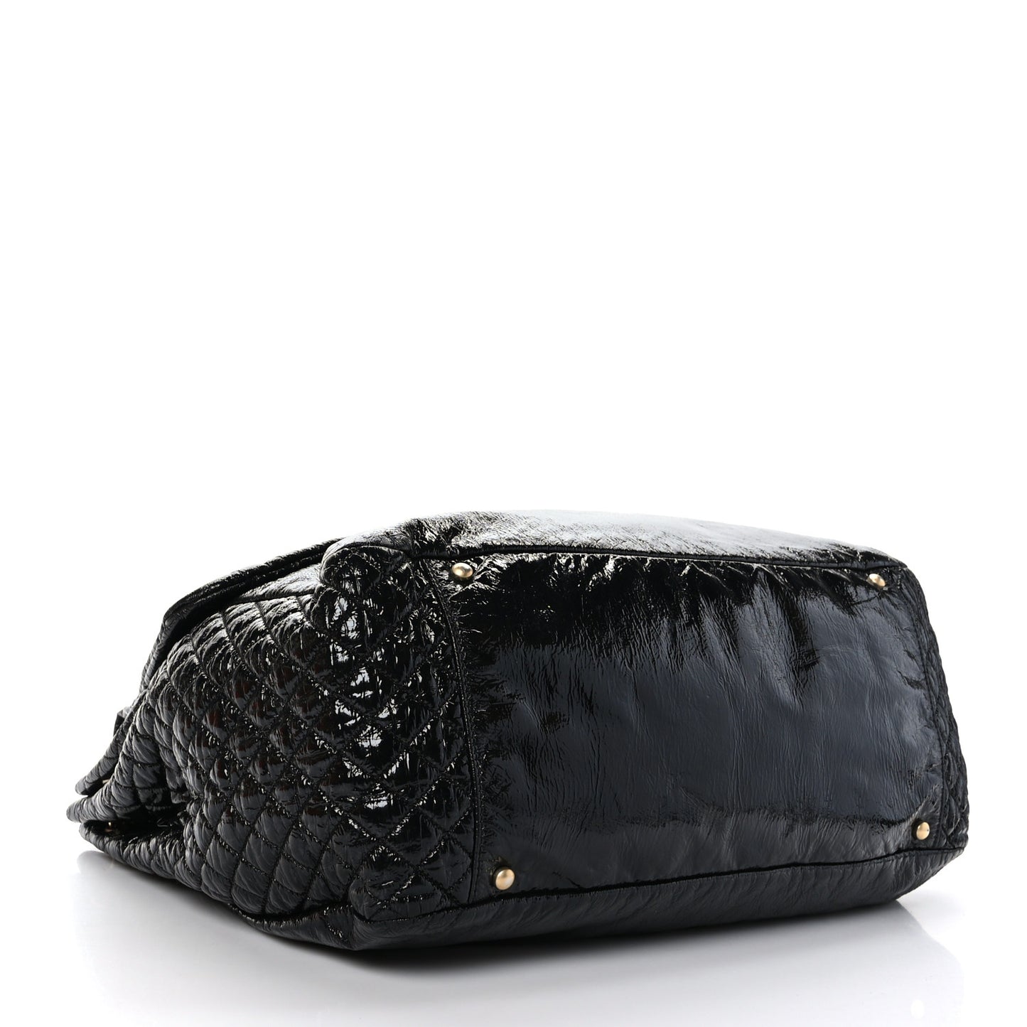 Vinyl XL Rock and Chain Flap Black