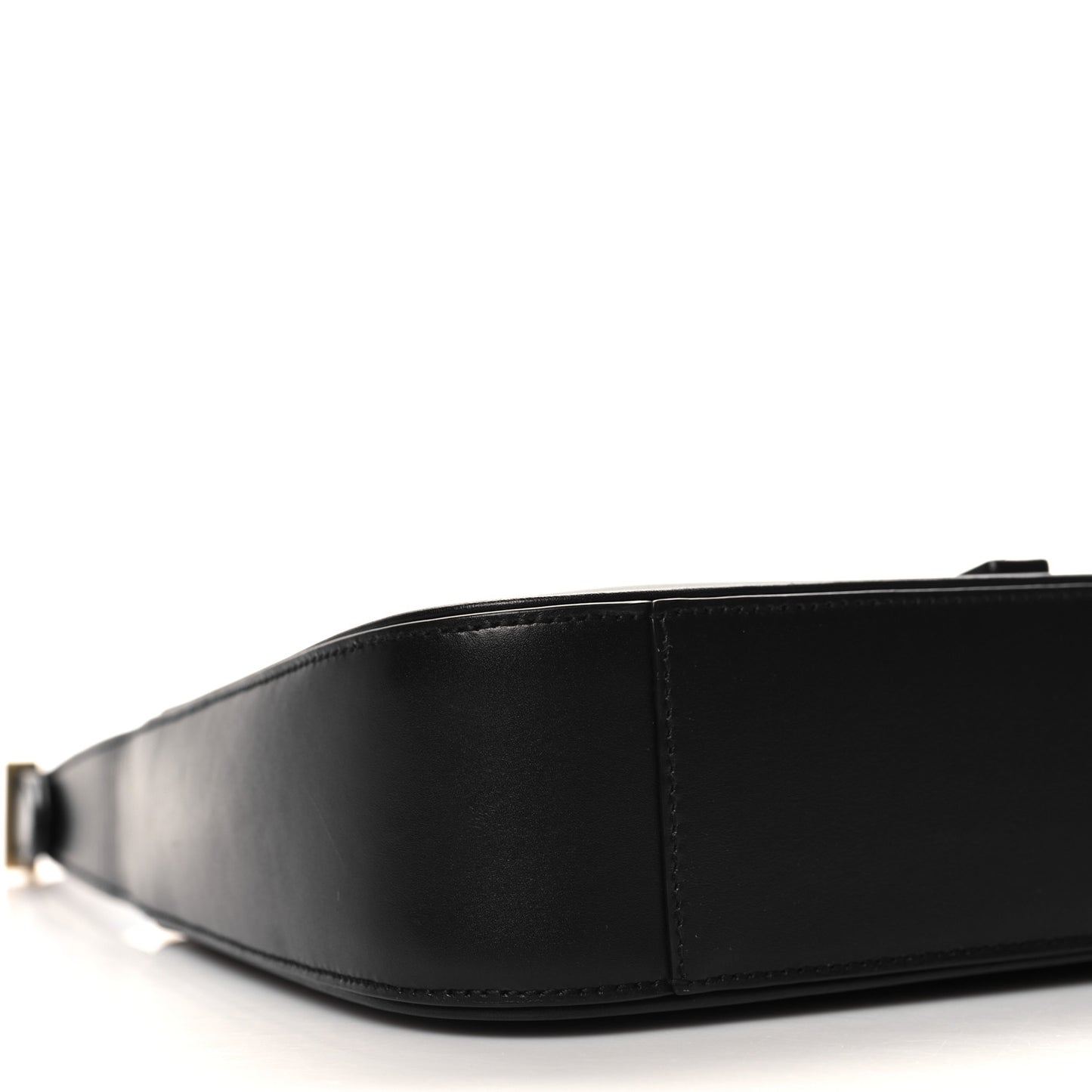 SAINT LAURENT Smooth Calfskin Le 5 A 7 Hobo Black
