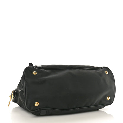 Prada Tessuto Nylon Soft Calf Tote Black 4 of 9
