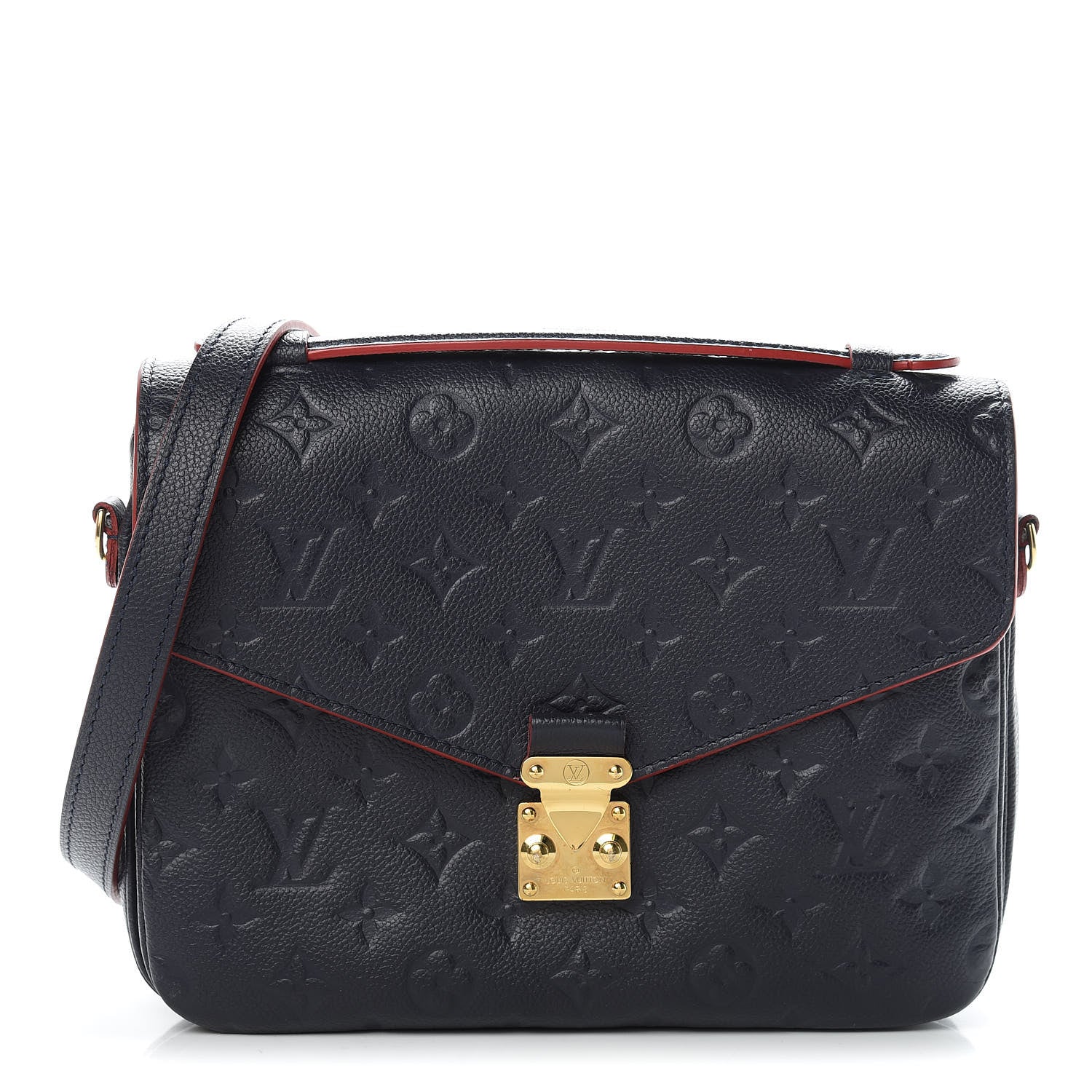 Louis Vuitton Empreinte Pochette Metis Marine Rouge 1 of 13