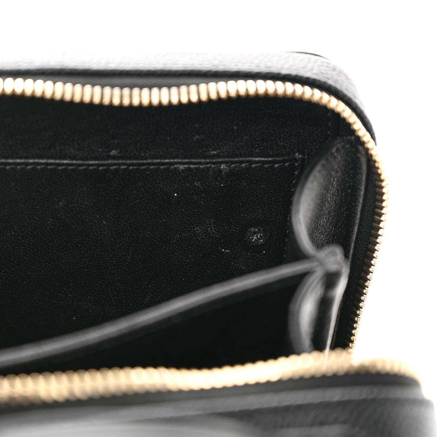 Chanel Caviar Quilted Small CC Filigree Vanity Case Black 11 of 12