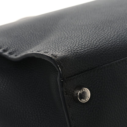 Fendi Cuoio Romano Selleria Vitello Zeus Large Mens Peekaboo Iconic Essential Satchel Black Rosso 12 of 13