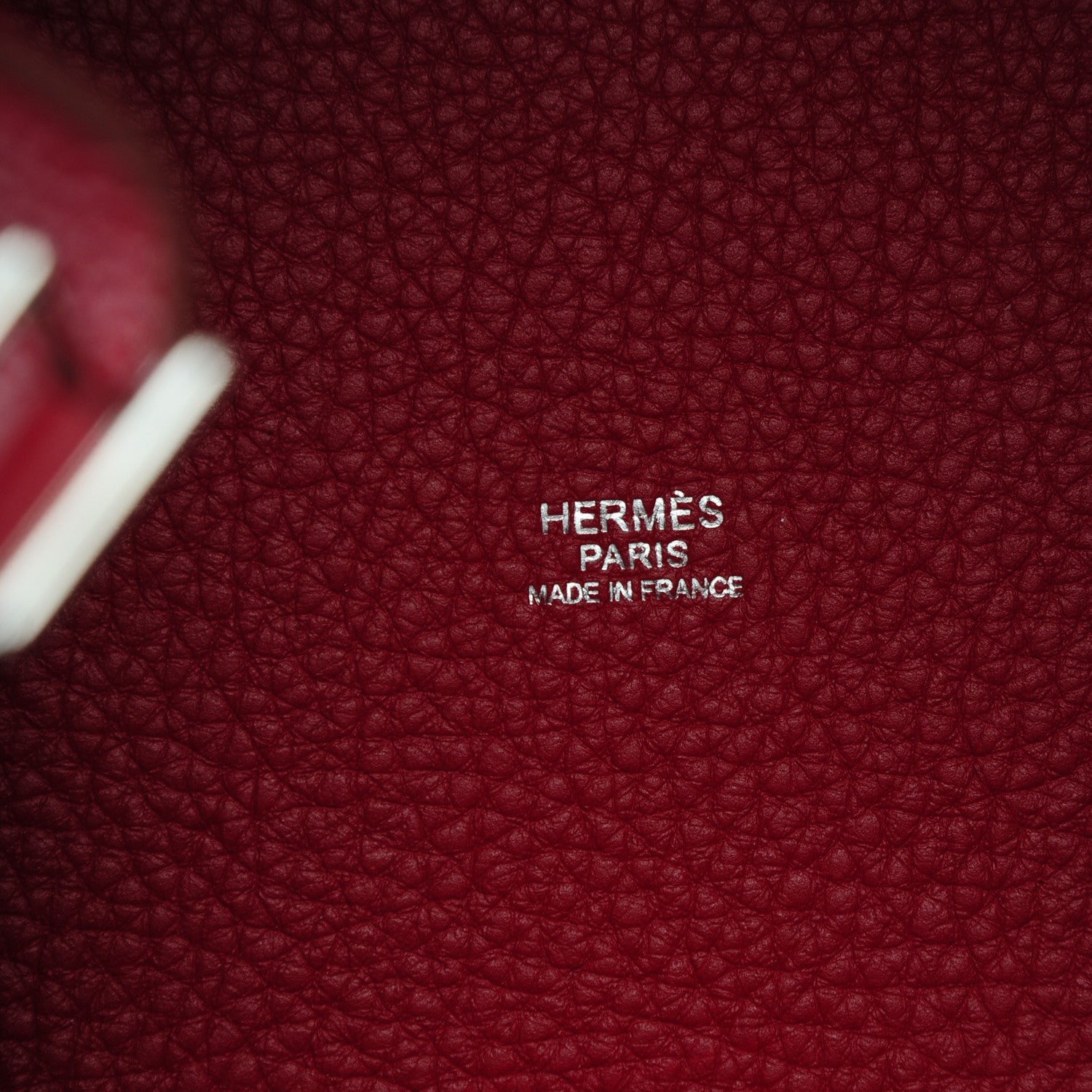 Hermes Taurillon Clemence Picotin Lock 18 PM Rouge Garance 6 of 7
