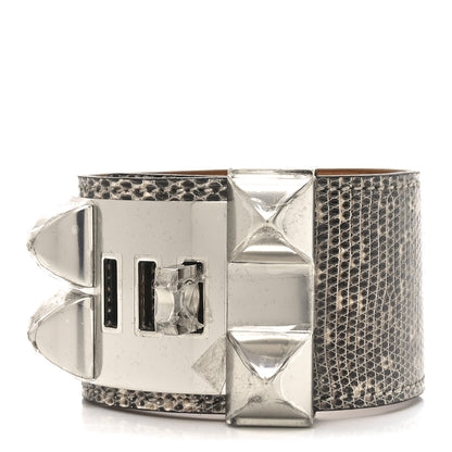 Hermes Lizard Collier De Chien CDC Bracelet S Ombre 3 of 7