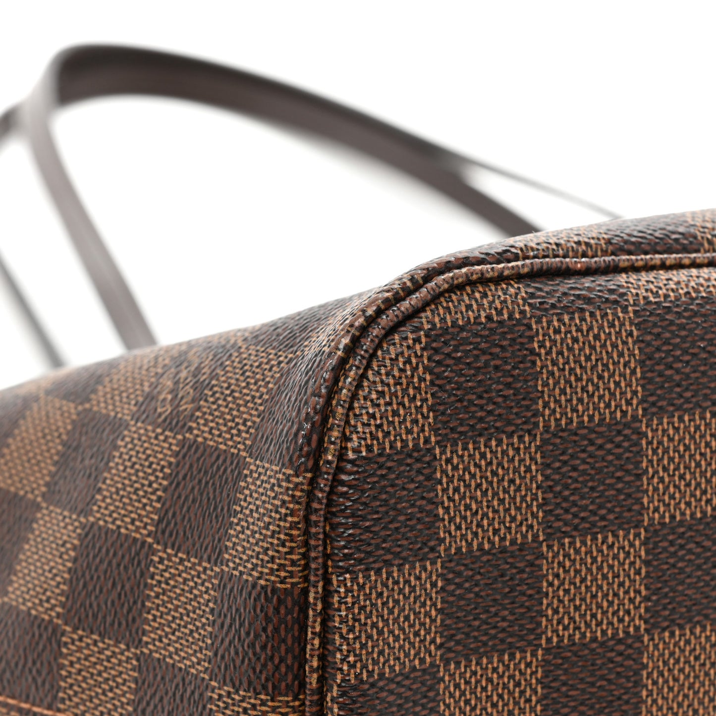 Damier Ebene Neo Neverfull MM Rose Ballerine