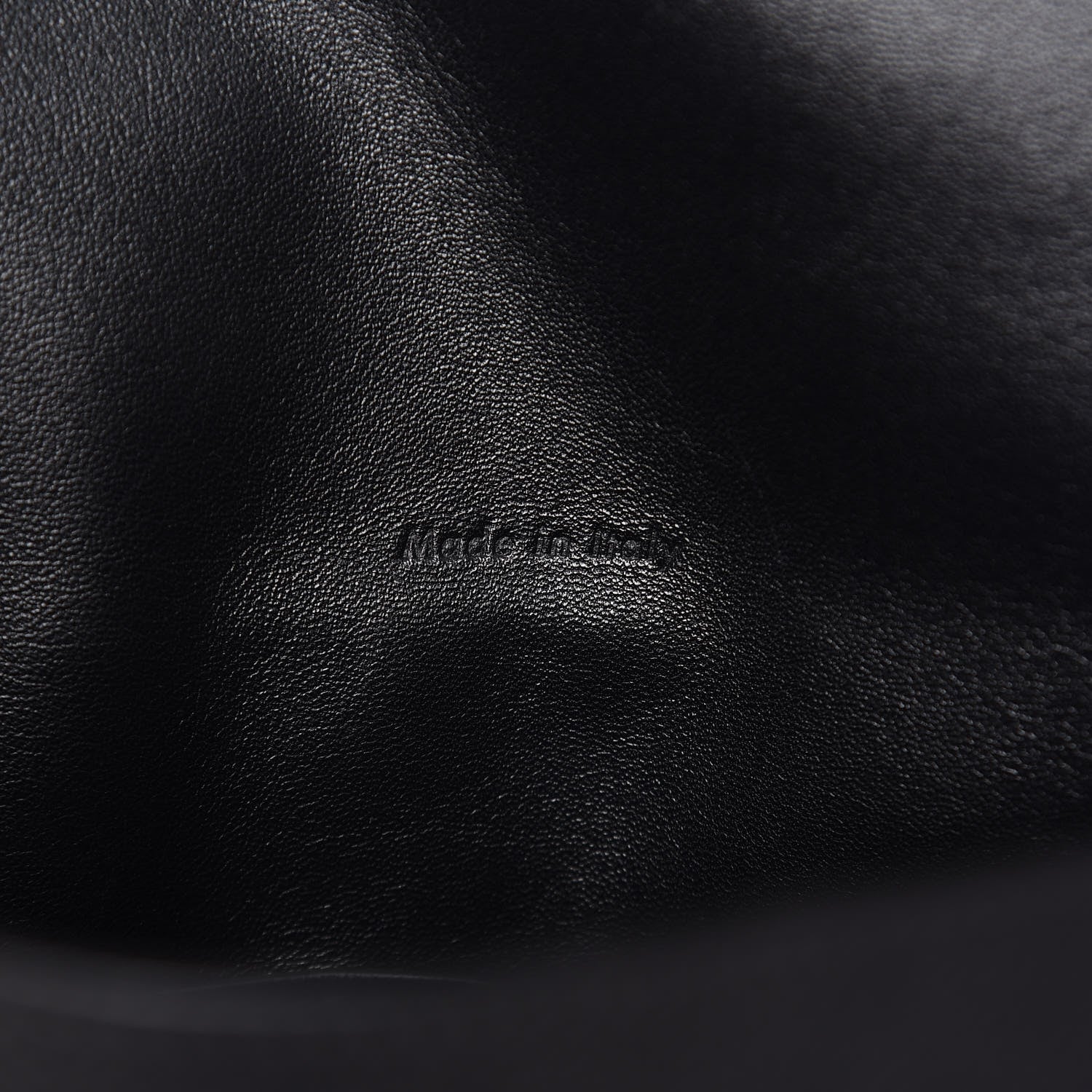 Celine Grained Calfskin Medium Trotteur Black 6 of 12
