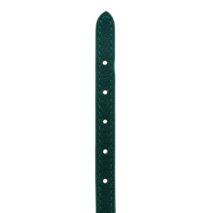 Messika 18K Rose Gold Diamond Leather My Move Bracelet Green 6 of 7