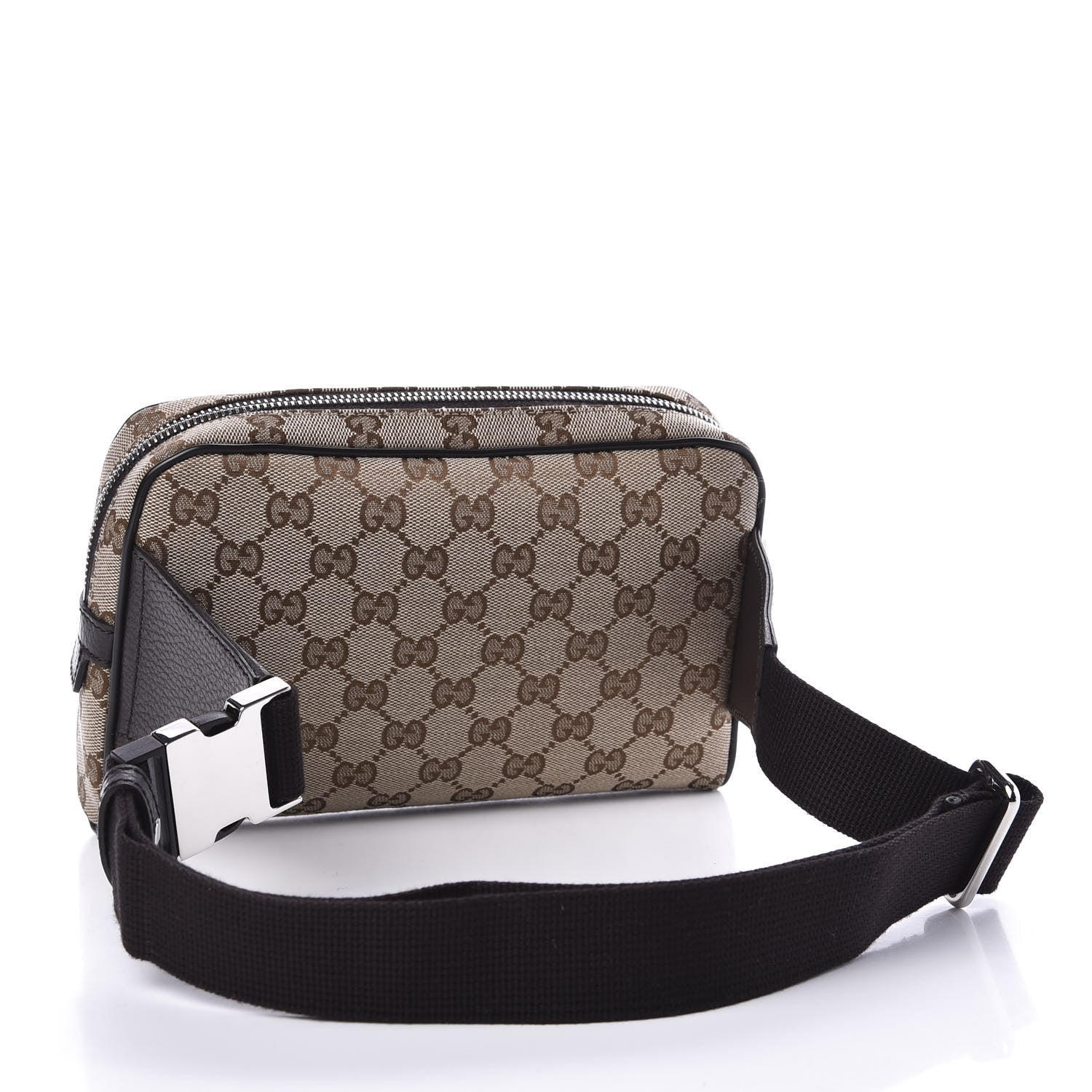 Gucci Monogram Belt Bag Dark Brown 2 of 10