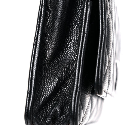 Chanel Caviar Quilted My Everything Wallet On Chain WOC Black 22 of 25