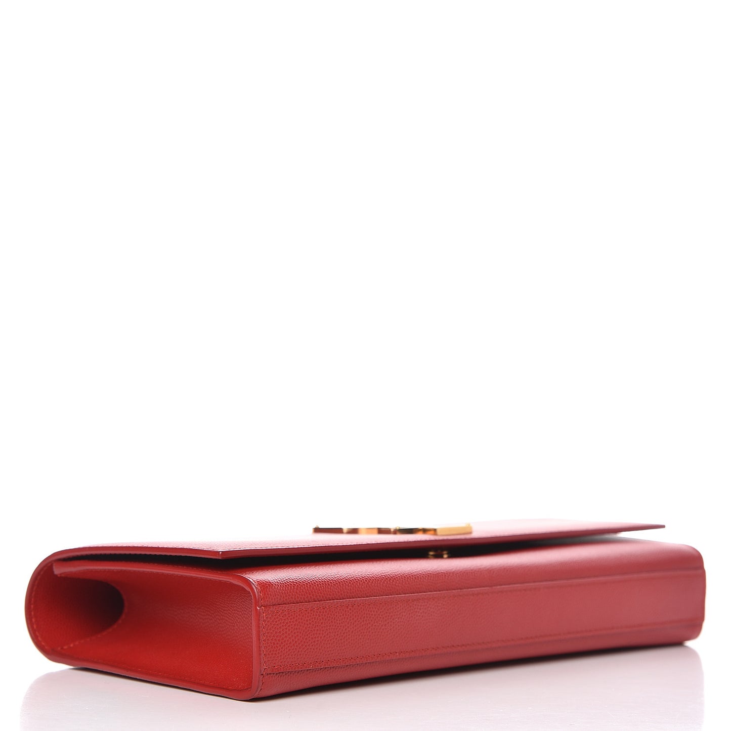 Grain De Poudre Classic Monogram Cassandre Clutch New Red