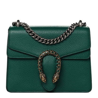Gucci Calfskin Mini Dionysus Shoulder Bag Emerald 1 of 9