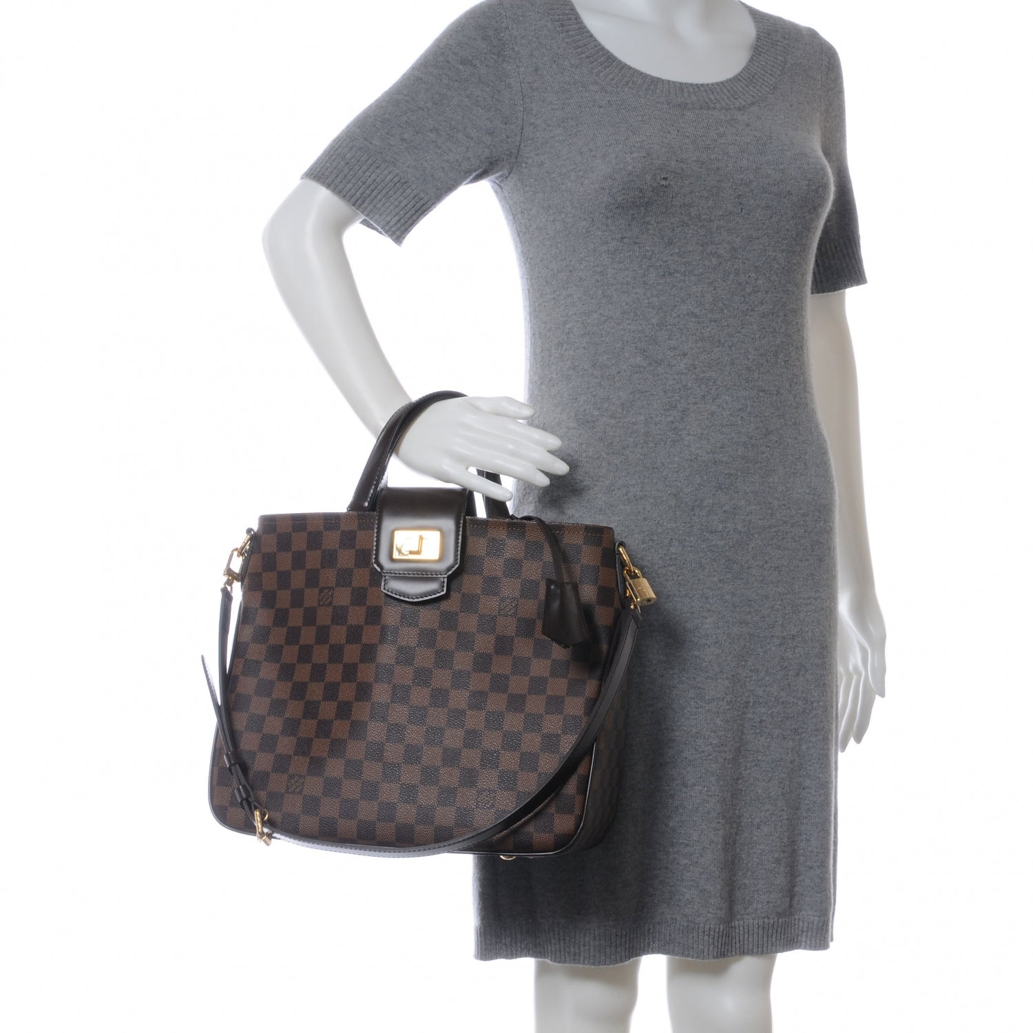 Louis Vuitton Damier Ebene Cabas Rosebery 2 of 7
