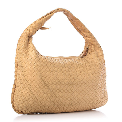 Bottega Veneta Nappa Intrecciato Veneta Hobo Camel 3 of 11