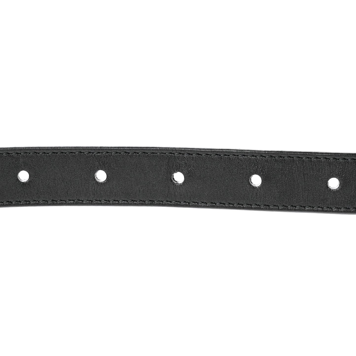 Calfskin Double G 20mm Belt 75 30 Black
