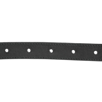 Gucci Calfskin Double G 20mm Belt 75 30 Black 4 of 5