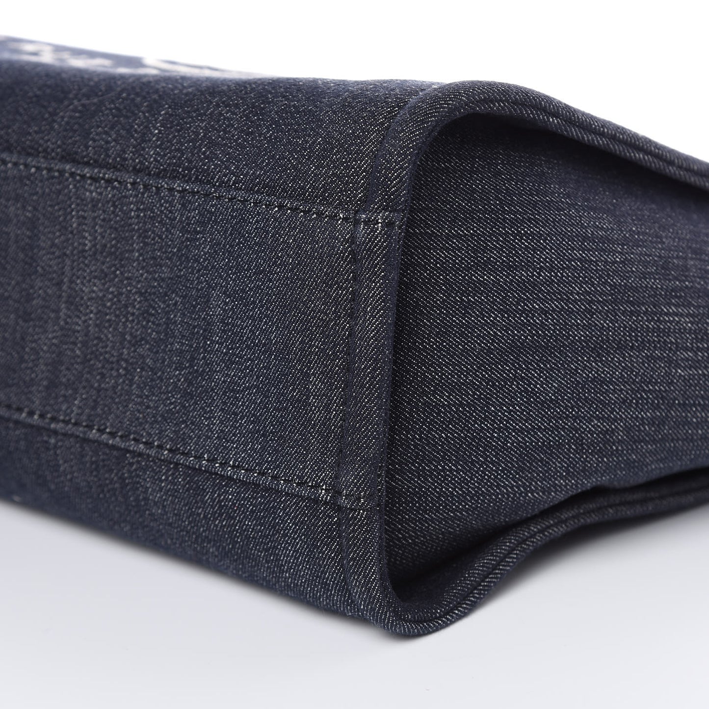 Denim Small Deauville Tote Dark Blue
