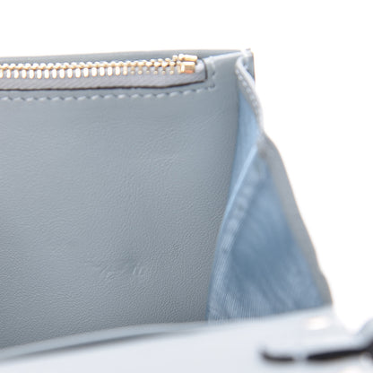 Valentino Garavani Vitello Small Rockstud Flap Wallet on Chain Nube 12 of 14
