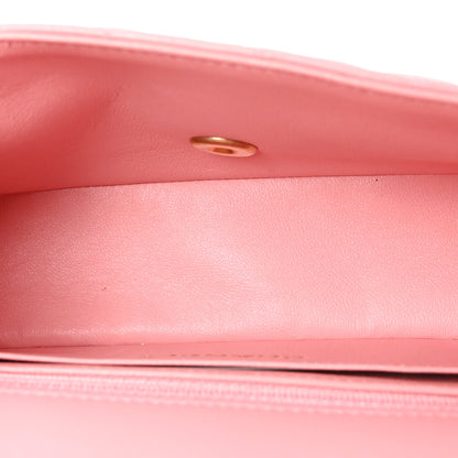 Chanel Lambskin Quilted Mini Rectangular Flap Pink 5 of 10