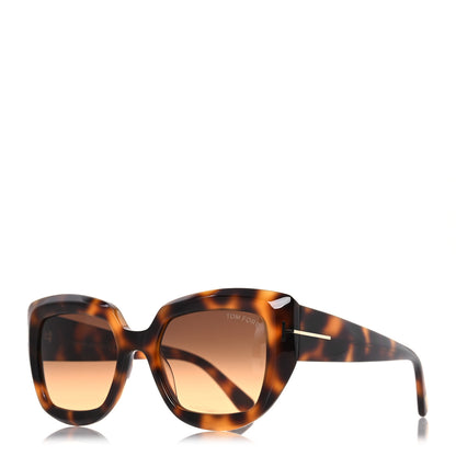 Tom Ford Acetate Saltzman Sunglasses TF1192 Tortoise 1 of 8