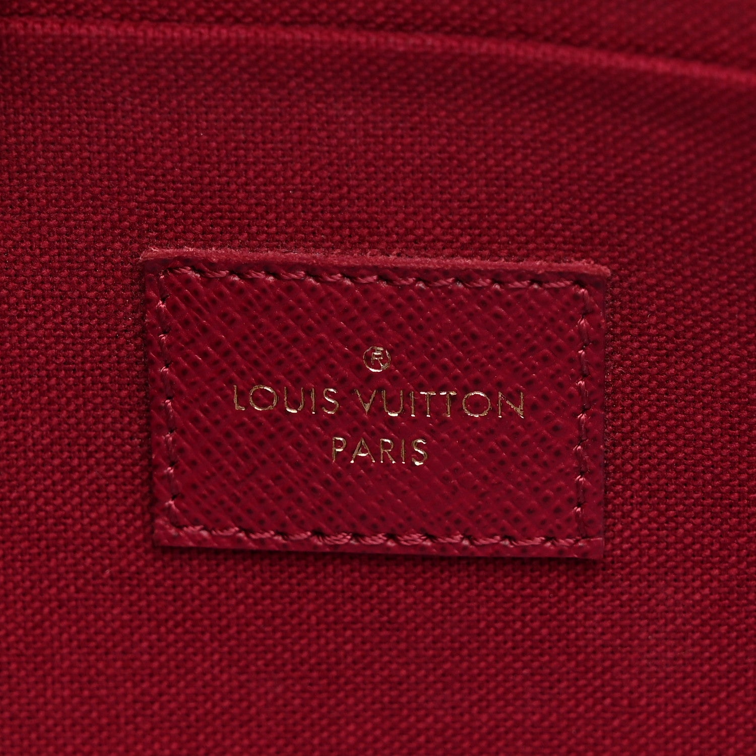 Louis Vuitton Monogram Pochette Felicie Chain Wallet Fuchsia 6 of 10