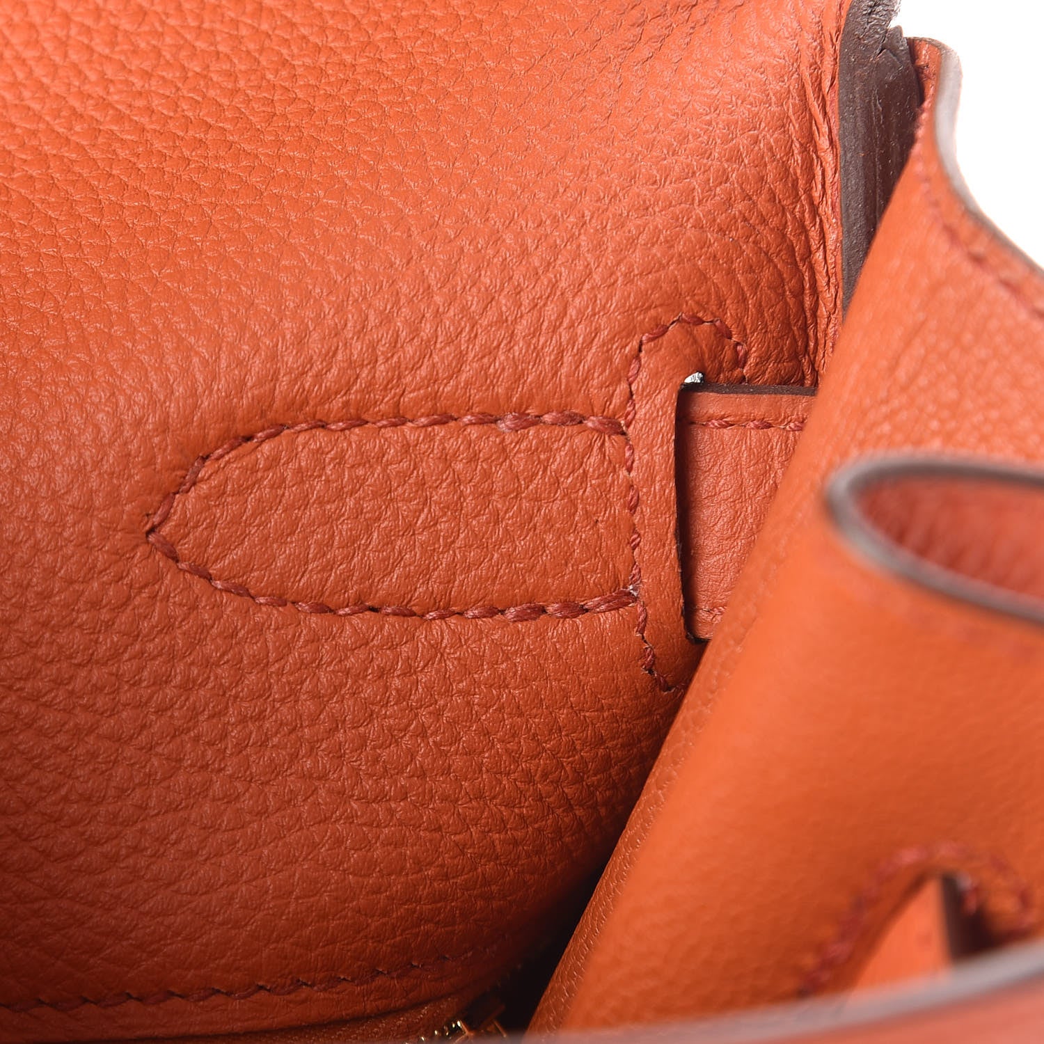 Hermes Togo Kelly Retourne 35 Terre Battue 13 of 40