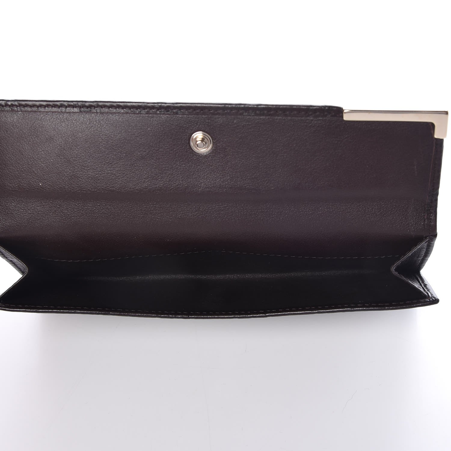 Gucci Guccissima Signature Dice Continental Wallet Chocolate 5 of 7